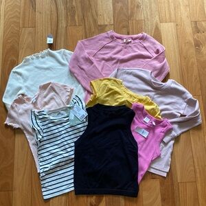 Lot of *8* girls shirts